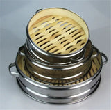 Stainless steel steam cooker