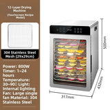 Stainless steel dehydrator